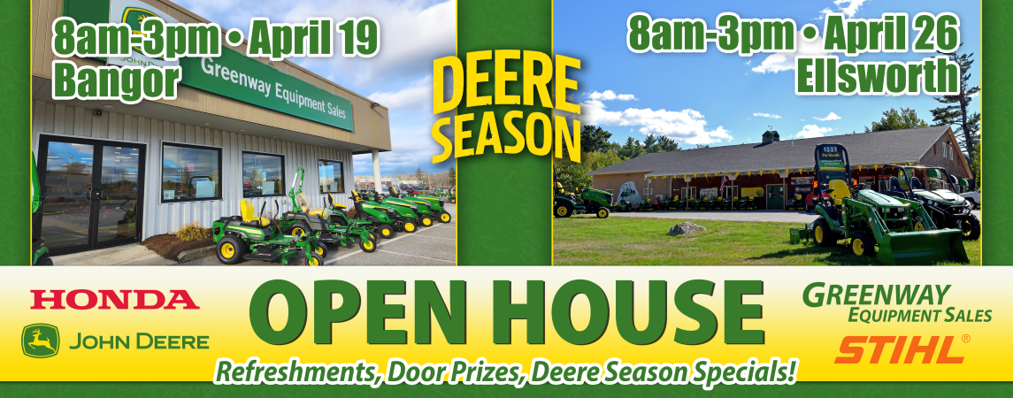 Greenway Equipment Sales Open House 2025